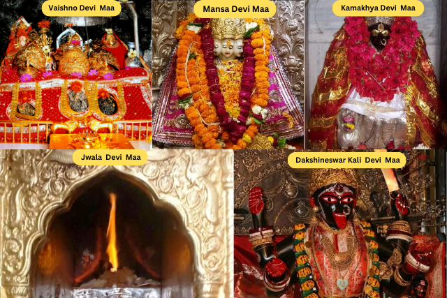 Five Famous Temples of Maa Durga in India