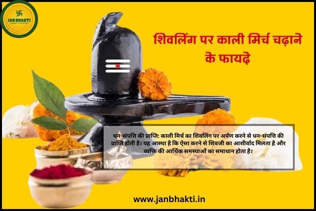 Shivling par Kali mirch chadhane ke fayde