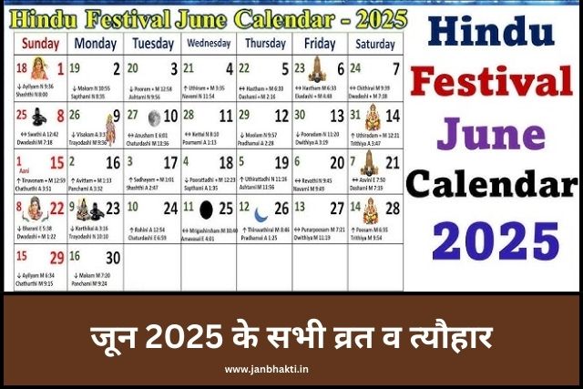 June Festival List 2025