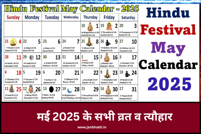 May Festival List 2025